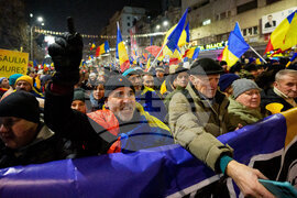 Romania Protest