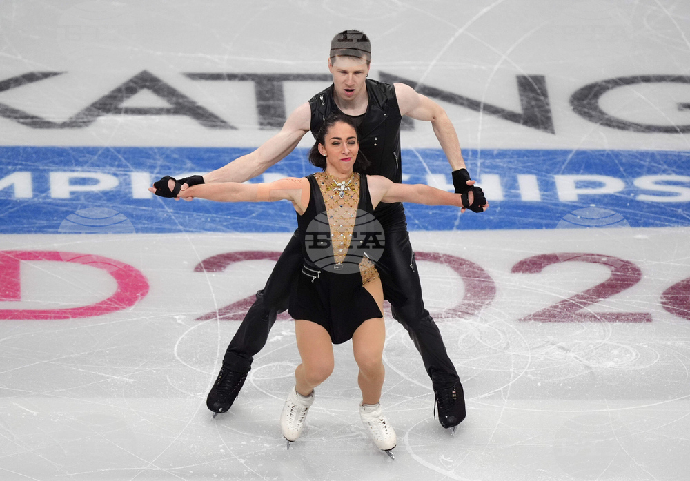 ski-mountaineer Anna Gibson partner Cam Smith. (Ron Winset/tISMF via AP)