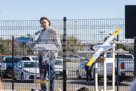 Wing and Walmart Drone Delivery Launch in Houston