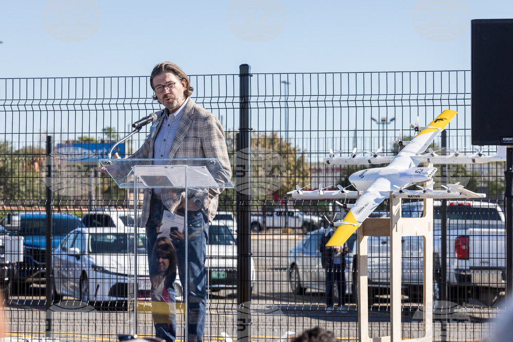 Wing and Walmart Drone Delivery Launch in Houston