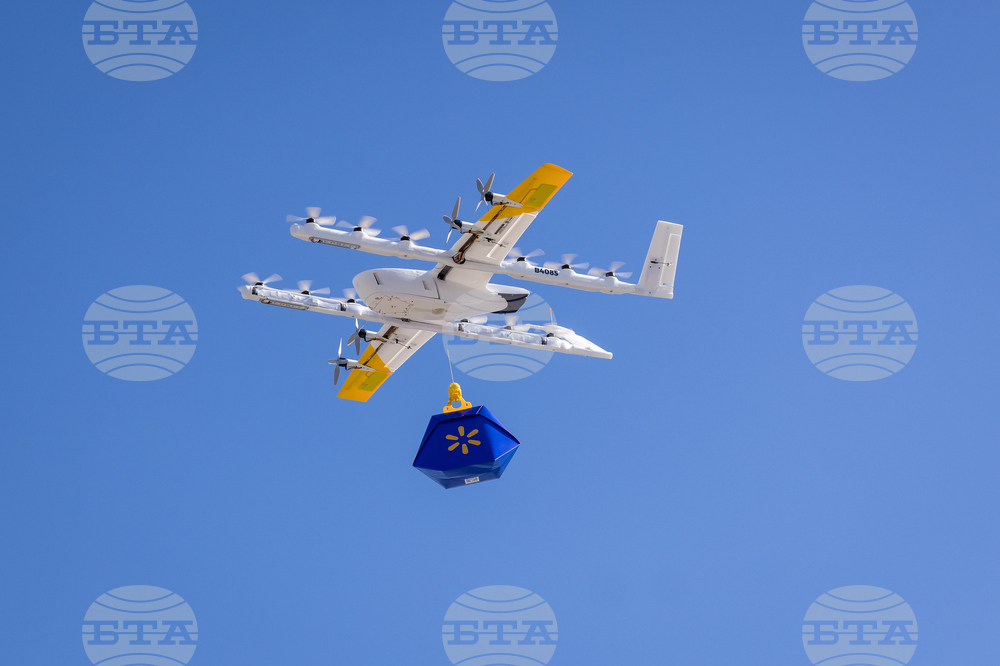 Wing and Walmart Drone Delivery Launch in Houston