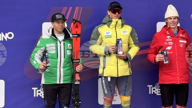 Марко Семерджиев завърши на второ място в слалом на ФИС в Италия