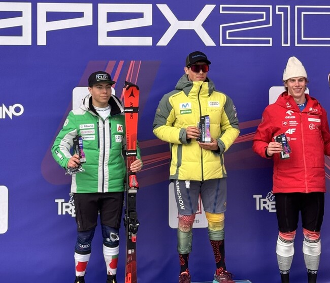 Марко Семерджиев завърши на второ място в слалом на ФИС в Италия