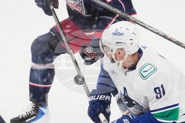 Canucks Blue Jackets Hockey