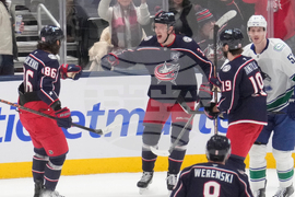 Canucks Blue Jackets Hockey