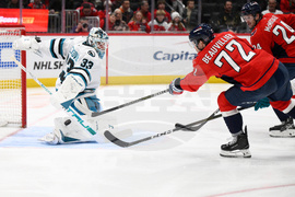 Sharks Capitals Hockey