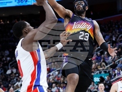 Suns Pistons Basketball