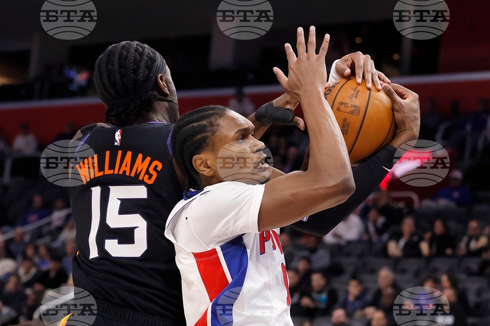 Suns Pistons Basketball