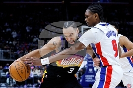 Suns Pistons Basketball