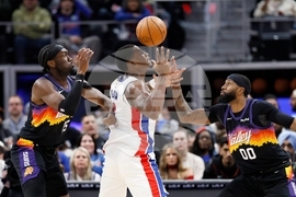 Suns Pistons Basketball