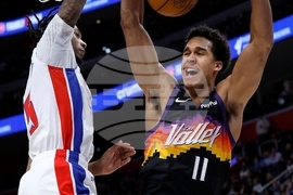 Suns Pistons Basketball