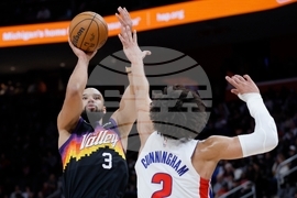 Suns Pistons Basketball