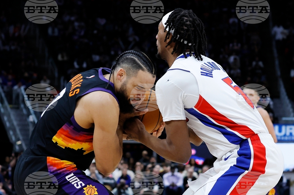 Suns Pistons Basketball