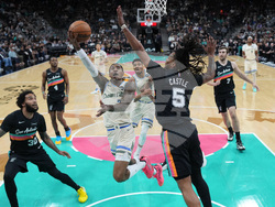 Bucks Spurs Basketball