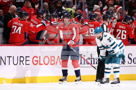 Sharks Capitals Hockey
