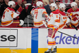 Flames Blackhawks Hockey