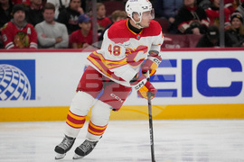 Flames Blackhawks Hockey