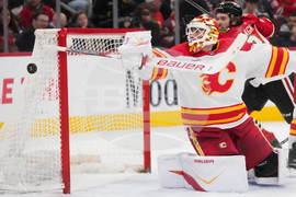 Flames Blackhawks Hockey