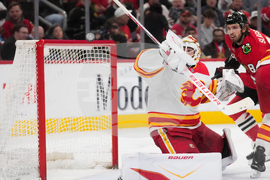 Flames Blackhawks Hockey