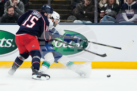 Canucks Blue Jackets Hockey