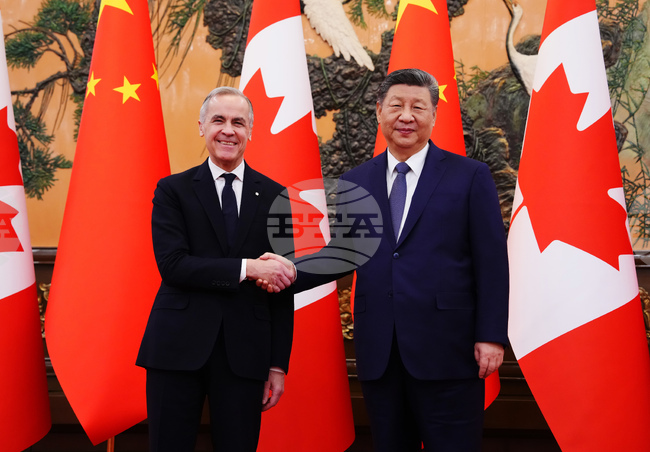 Китай и Канада трябва да бъдат партньори, каза Си Цзинпин на канадския премиер Карни в Пекин