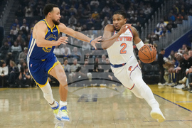 Knicks Warriors Basketball