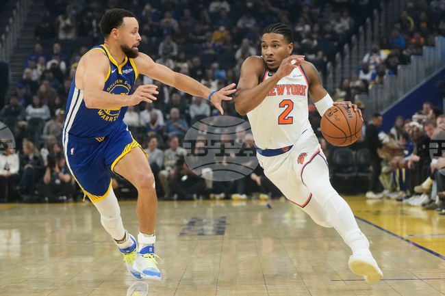 Knicks Warriors Basketball