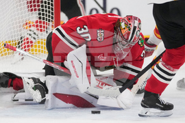 Flames Blackhawks Hockey