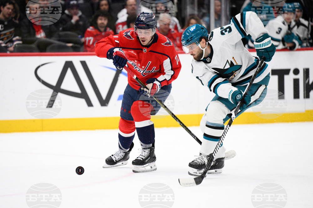 Sharks Capitals Hockey