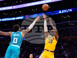 Hornets Lakers Basketball