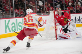 Flames Blackhawks Hockey