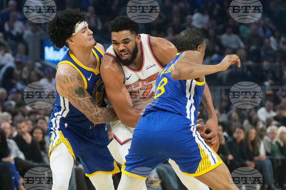 Knicks Warriors Basketball