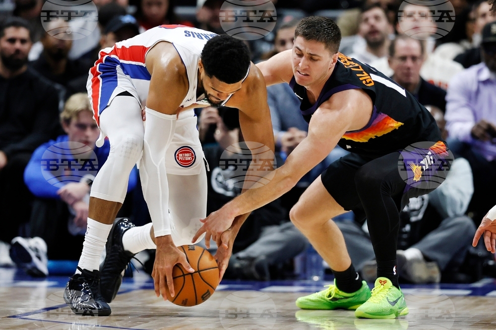 Suns Pistons Basketball