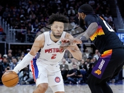 Suns Pistons Basketball