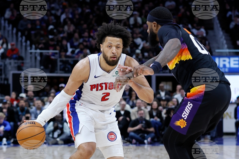 Suns Pistons Basketball