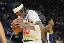 Knicks Warriors Basketball