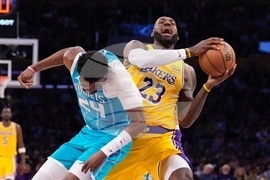 Hornets Lakers Basketball