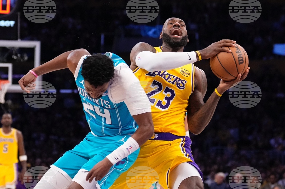 Hornets Lakers Basketball