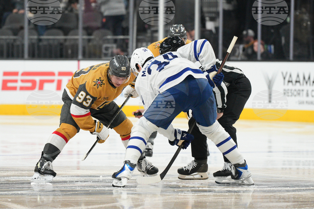 Maple Leafs Golden Knights Hockey