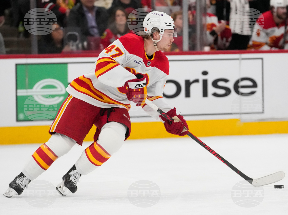 Flames Blackhawks Hockey