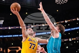 Hornets Lakers Basketball
