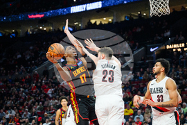 Hawks Trail Blazers Basketball