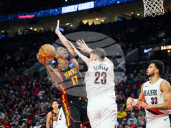 Hawks Trail Blazers Basketball