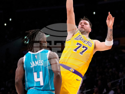 Hornets Lakers Basketball