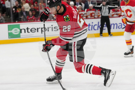 Flames Blackhawks Hockey