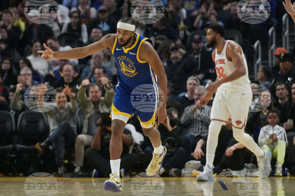 Knicks Warriors Basketball