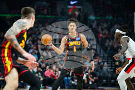 Hawks Trail Blazers Basketball