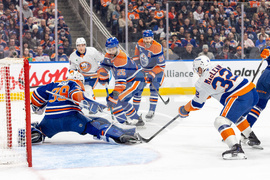 Islanders Oilers Hockey