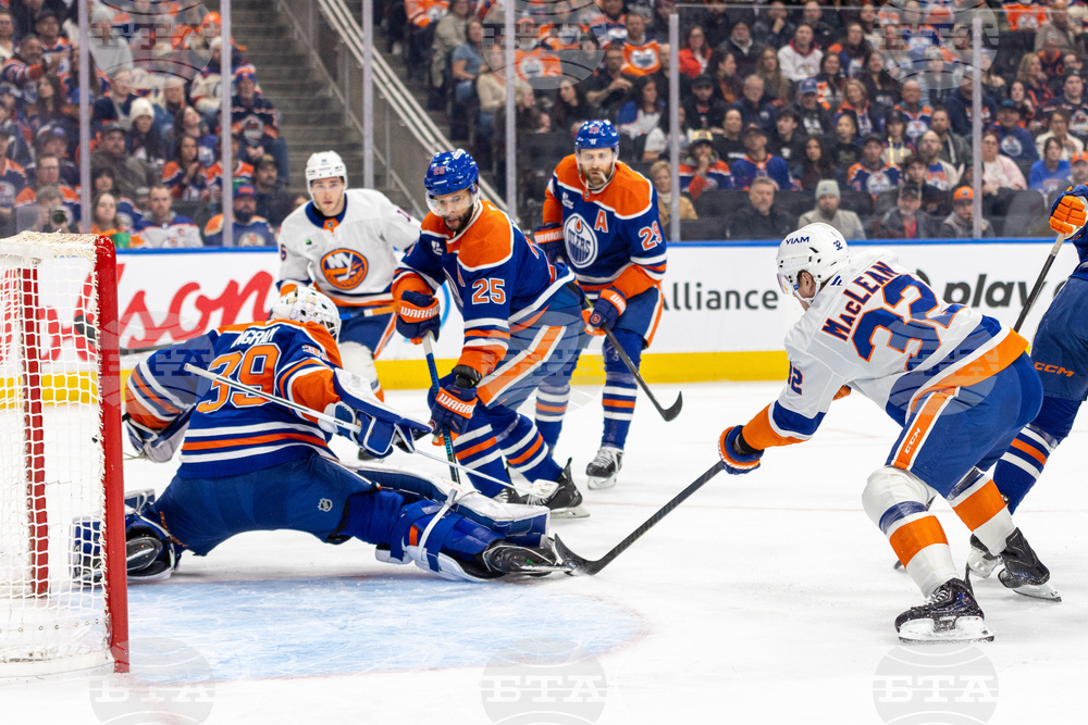 Islanders Oilers Hockey