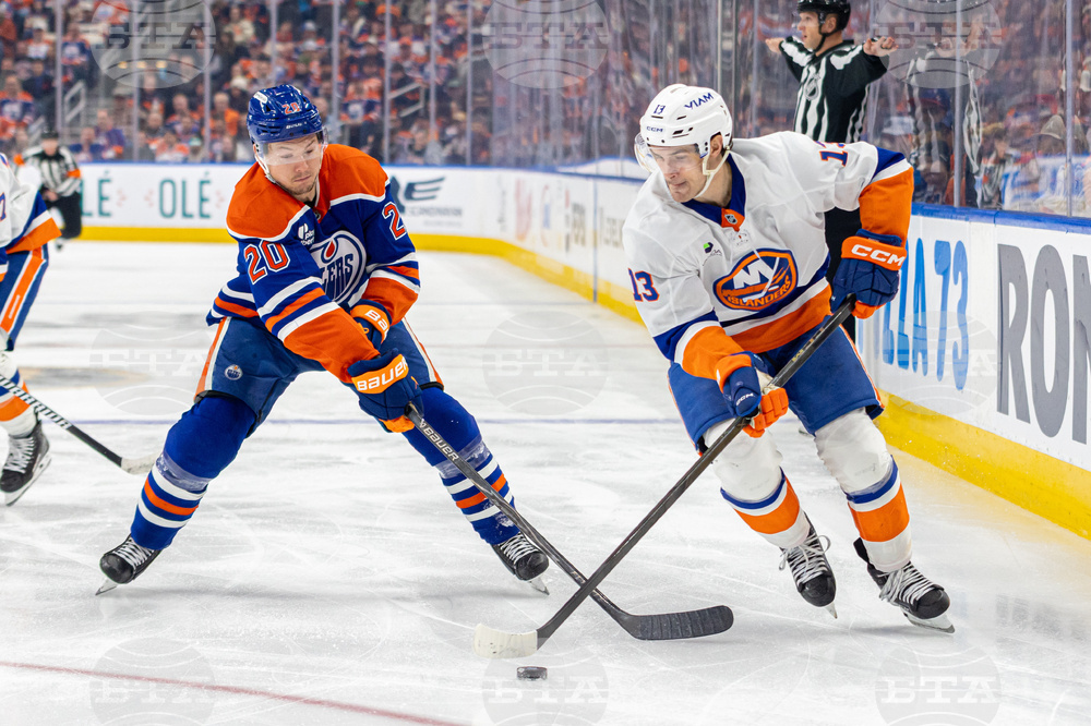 Islanders Oilers Hockey